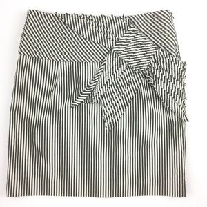 Anthropologie Taikonhu Academia Stripe Bow Skirt 6